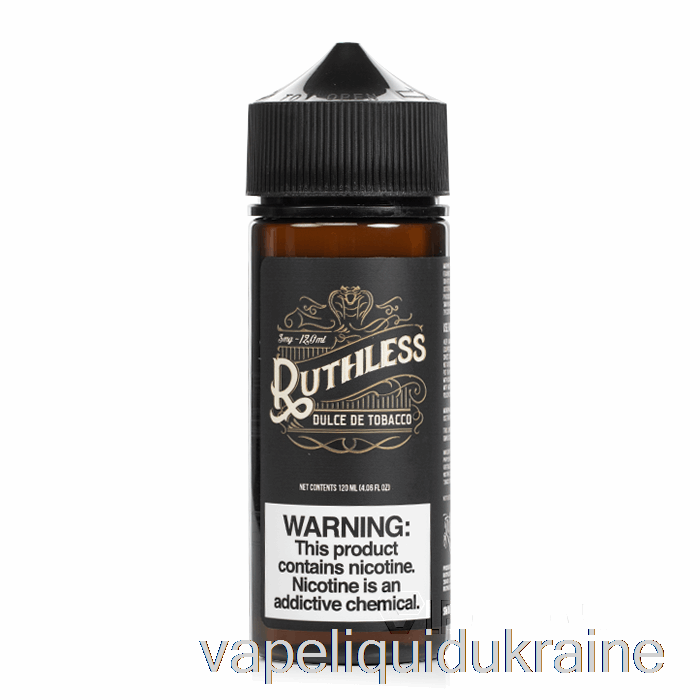 Vape Liquid Ukraine Dulce de Tobacco - Ruthless Vapors - 120mL 6mg